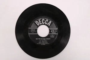 The Weavers Across The Wide Missouri, On Top Of Old Smoky Decca 45 RPM Record - Picture 1 of 3