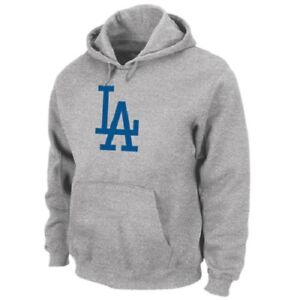 Los Angeles Dodgers Official MLB Majestic Suedetek Sweatshirt Adult Medium