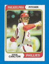 1974 Topps Baseball Card #95 Steve Carlton Philadelphia Phillies
