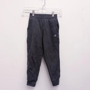 Champion Authentic Youth Sweatpants Jogger Gray Size 5 Logo Pocket - Picture 1 of 8