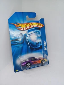 HOT BIRD PURPLE WITH ORANGE FLAMES HOT WHEELS 2006 # 198/223 - Picture 1 of 3
