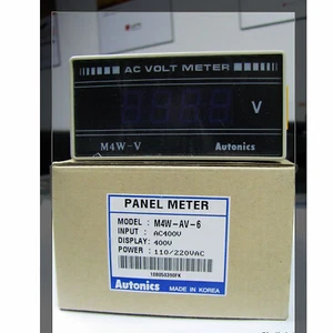 Autonics M4W-AV-6 Digital Panel Meters Voltmeter New 1PCS - Picture 1 of 4