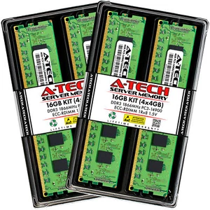 16GB 4x 4GB PC3-14900R RDIMM ASUS RS700-E7/RS4-C RS720-E7/RS12 Memory RAM - Picture 1 of 3
