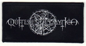 Quintessence Mystica "Logo Patch" Black Metal (NEU / NEW) - Picture 1 of 1