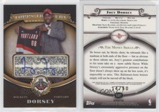 2008-09 Topps Treasury Bronze Refractor /50 Joey Dorsey #137 Rookie Auto RC