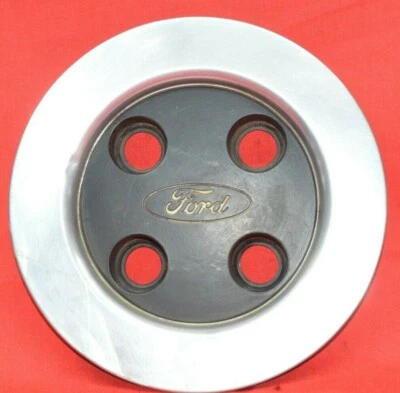 Tapacubos negro centro rueda Ford Escort Tempo 89-94 OEM 9-7/8" E8EC-1A097-CA F99 Foto 1 de 4