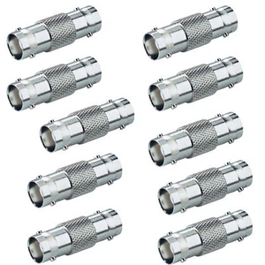 Lot BNC Female To BNC Female Connector couplers Adapter For CCTV Video Camera - Picture 1 of 9