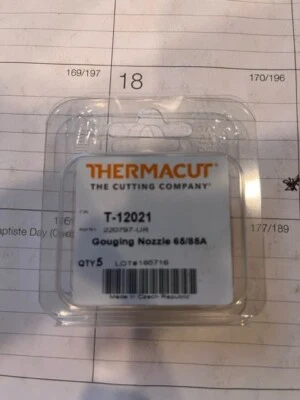 BOQUILLA DE GUBIA TTHERMACUT 65/85A 220797-UR PARTE Nº T-12021 Foto 1 de 2
