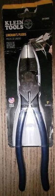 New, Klein Tools, Linesman Pliers, # D2139NEG, FREE SHIPPING - Image 1 of 3