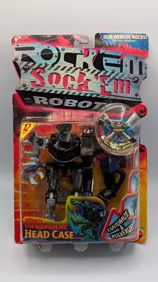 Rockem Sockem Robots Head Case 2000 Mattel Action Figure - New - Image 1 of 4