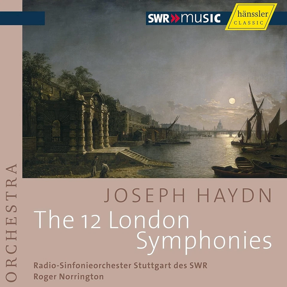 JOSEPH HAYDN, ROGER NORRINGTON - 12 London Symphonies - 4CDs RSOS Hänssler NEU - Bild 1 von 1
