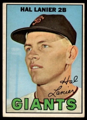 1967 O-Pee-Chee Hal Lanier San Francisco Giants #4 - Image 1 of 2