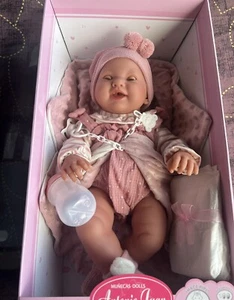 Antonio Juan Muñeca Recién Nacido 42 cm, puedes Pipi - Imagen 1 de 6