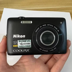 Nikon Coolpix S4300 Compact 16.0 MP 6x Zoom Digital Camera Black -90% New - Picture 1 of 6