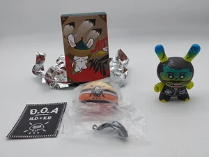 Kidrobot Dunny Art Of War D.O.A. 3" Vinyl Figure I Love Dust 1/40 Chase - Picture 1 of 5