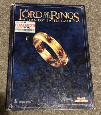 LOTR LORD OF THE RINGS ESTRATEGIA BATALLA JUEGO LIBRO DE REGLAS JUEGOS TALLER GW Foto 1 de 2