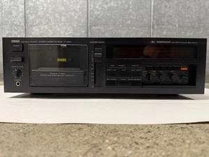 Yamaha K-1020 Kassettendeck. Dolby dbx. Sendust Aufnahme-/Wiedergabeköpfe. 3-Kopf - Bild 1 von 9