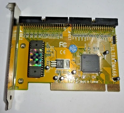 HIGH POINT DMA66 IDE PCI CONTROLLER KARTE #GK12276 - Bild 1 von 3