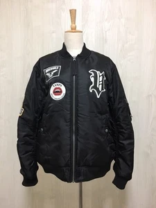 HYDE 2017 UNDERWORLD VAMPS MA-1 Blouson Jacket Free size Black L'Arc en Ciel JPN - Picture 1 of 3