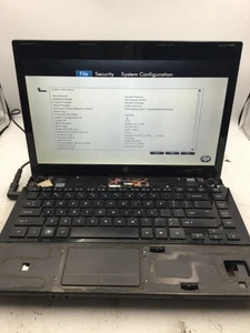 HP PROBOOK 4420S - BOOTS TO BIOS - INTEL I3 M350 - 2GB RAM - MISSING PARTS - BB - Picture 1 of 7
