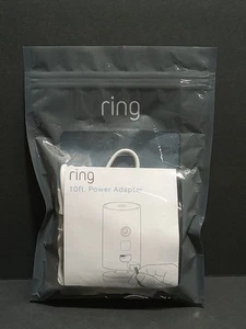 Ring 10ft Power Adapter for Ring Indoor Cam White - Picture 1 of 7