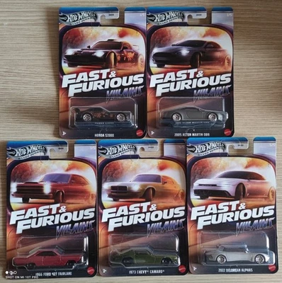 Hot Wheels Fast & Furious Villains - Set Completo 5/5 - Immagine 1 di 4