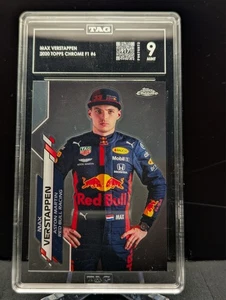 2020 Topps Chrome F1 Max Verstappen #6 RC - Picture 1 of 2