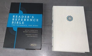 READER'S REFERENCE BIBLE NKJV EDITION TAN CLOTH HOLMAN BIBLE STAFF INDEXED - Picture 1 of 24