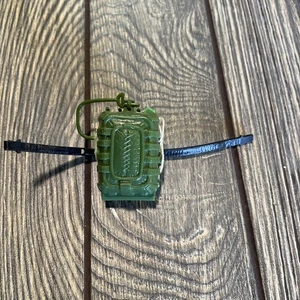 Zaino Vintage GI Joe Accessori Ricambi 1984 Hit N Run + Paracadute Originale - Foto 1 di 6