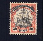 DSWA 28 y, gestempelt, Mi. 3000,-