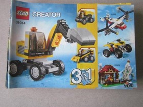 Lego Building Instructions Instruction Creator 31014, 3 in1