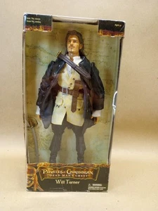 Vtg.2006 Pirates of the Caribbean Will Turner 12" Figure Dead Man's Chest ZIZZLE - Picture 1 of 12