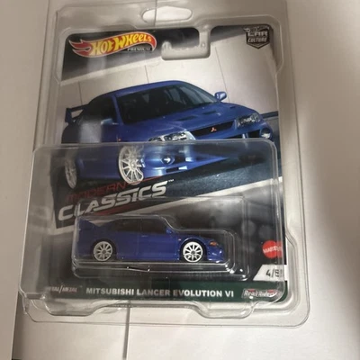 Nuevo en paquete Mattel Hot Wheels Premium Car Culture 2021 Mitsubishi Lancer Evolution VI Foto 1 de 4