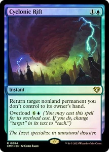 Magic The Gathering Magic The Gathering CYCLONIC RIFT FOIL Commander Masters casi nuevo - Imagen 1 de 1