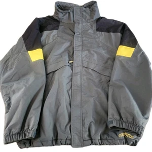Giacca snowboard Burton Tactic XXL grigio giallo isolata sci cappotto invernale - Foto 1 di 16