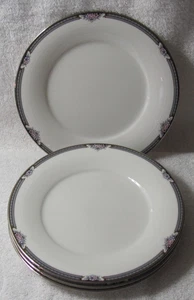 New Noritake China - Halifax - 4 - 8 1/4 Inch Dessert, Salad or Bread Plates - Picture 1 of 4