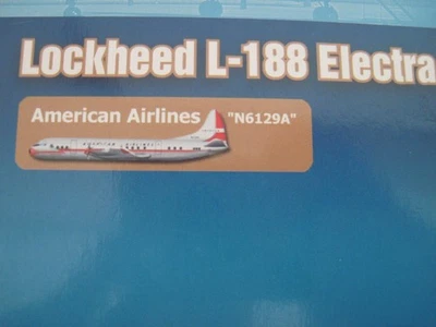 Hobby Master 1/200 Lockheed Electra American Airlines HL1006 sin soporte Foto 1 de 4