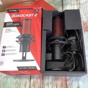 HyperX QuadCast 2 20 Hz - 20 kHz Microphone 872V1AA - Picture 1 of 6