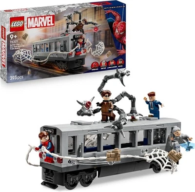 ✅LEGO Marvel : SpiderMan Vs Doc Ock Subway Train Scene -76321 -🚚Free P&P✅ - Image 1 of 4