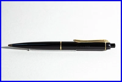GEHA N° 833 Druck Bleistift in Schwarz & Gold für 1.18mm Minen mit Gravur - Bild 1 von 4