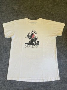 Vintage 90s Felix The Cat Tee Shirt Single Stitch Adult Size Large White Rare - Picture 1 of 9