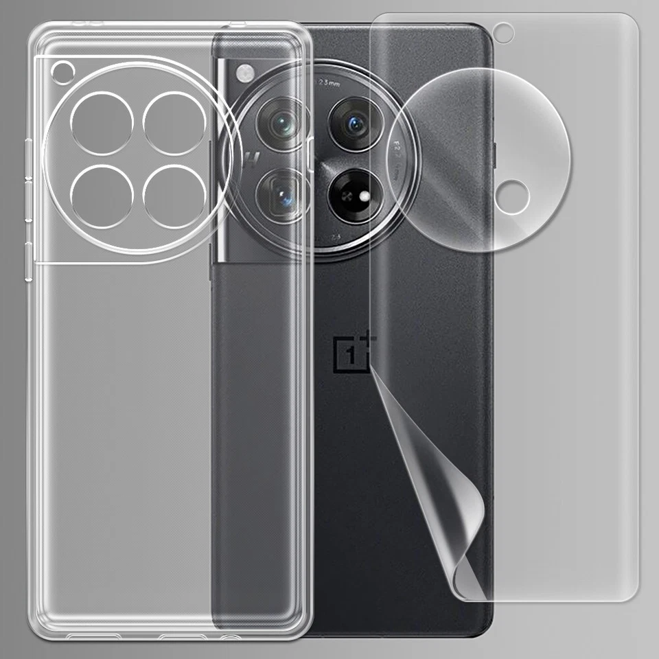 Ultra-Clear Hydrogel Screen Protector Film&Lens Protector&TPU Case f OnePlus 12 - Image 1 of 1