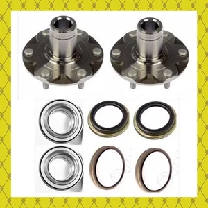 FRONT WHEEL HUB BEARING KITS FOR TOYOTA 4RUNNER SEQUOIA TUNDRA W/4WD ONLY PAIR - Picture 1 of 4