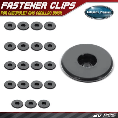 20Pcs Nylon Bumper Cover Grommet Retainer Clips for Chevrolet GMC Cadillac Buick - Image 1 of 4