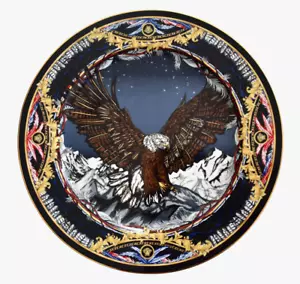 VERSACE ROSENTHAL "LE REGNE TIER" Sam ADLER & MEDUSA Kopf WANDTELLER 12" - Bild 1 von 11