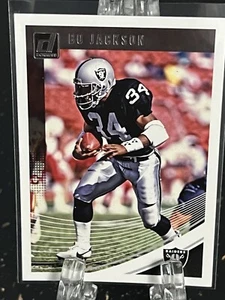 BO JACKSON-----2018 PANINI DONRUSS FOOTBALL-----RAIDERS---FREE SHIPPING - Picture 1 of 2