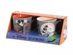 Disney Set 2 Tazze Minnie e Topolino Halloween da Collezione - Foto 1 di 3