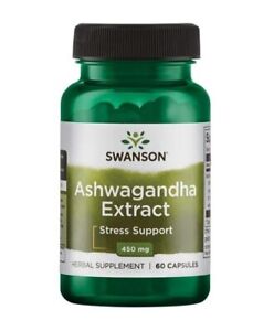 Swanson Ashwagandha-Extrakt 450 mg 60 Kapseln