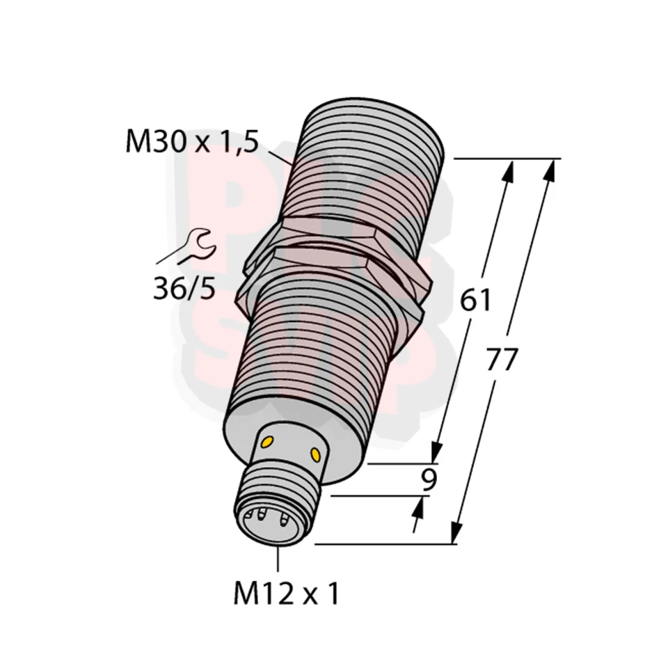 TURCK BI10-M30E-AP6X-H1141 4617511 Inductive sensor New in Box 1PCS - Image 1 of 1