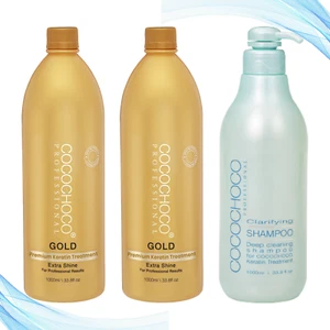 COCOCHOCO KERATIN GOLD 2000 ML, CLARIFYING SHAMPOO 400 ML, VERY FAST DELIVERY - Picture 1 of 8